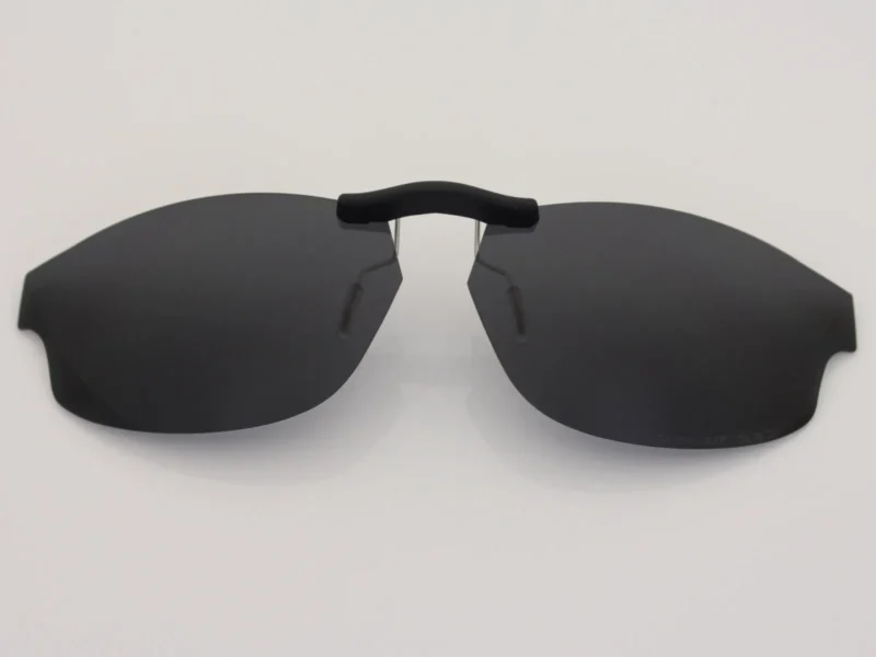 Custom Polarized Clip On Replacement Sunglasses For Oakley Crosslink Strike (54) OX8048 54-18-143 (Black)