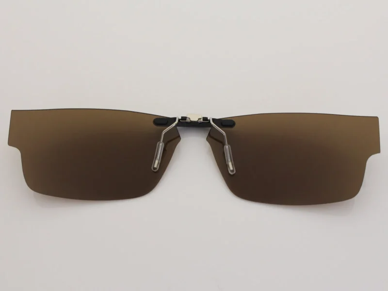 Custom Polarized  Clip On Replacement Sunglasses For Oakley Airdrop (55) OX8046 55-18-143 (Bronze Brown) - Image 2