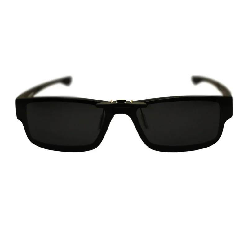 Custom Polarized Clip On Replacement Sunglasses For Oakley Airdrop (57) OX8046 57-18-143 (Black) - Image 3