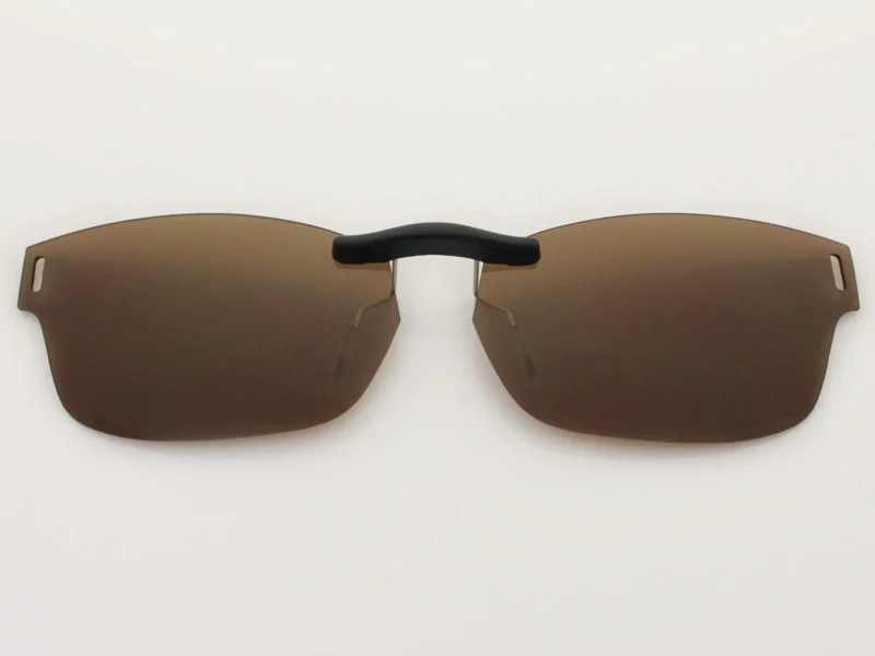 Custom Polarized  Clip On Replacement Sunglasses For Oakley Impulsive 52 OX1129 52x17 (Bronze Brown)