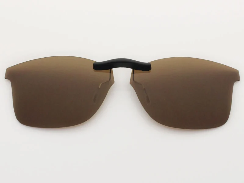 Custom Polarized  Clip On Replacement Sunglasses For Oakley Validate (53) OX5097 53-16-135 (Bronze Brown)