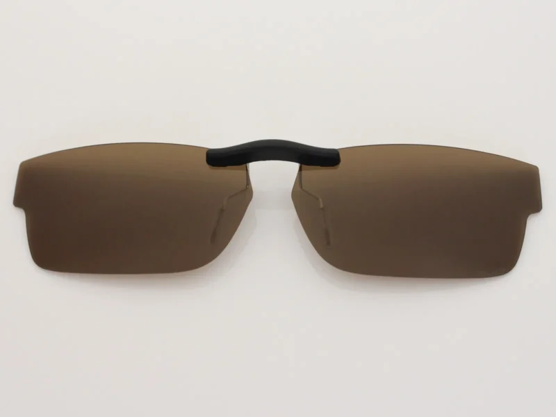 Custom Polarized Clip On Sunglasses For RayBan RB5169 (52mm) 52-16-140 52x16 (Bronze Brown)