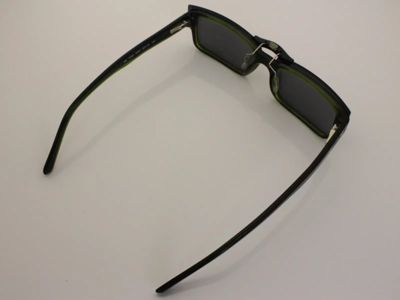 Custom Polarized Clip On Sunglasses For RayBan RB5169 (52mm) 52-16-140 52x16 (Black Color) - Image 4