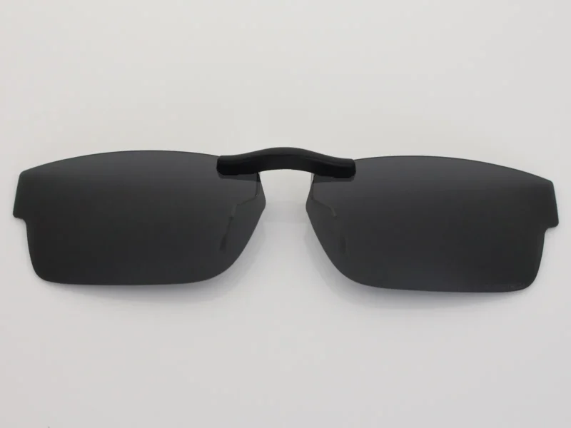 Custom Polarized Clip On Sunglasses For RayBan RB5169 (52mm) 52-16-140 52x16 (Black Color)