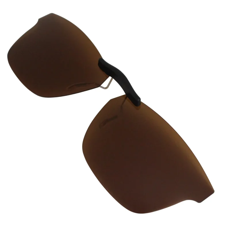 Custom Polarized Clip On Sunglasses For RayBan RB5279 (53 mm) 53-18-145 53x18 (Bronze Brown) - Image 3