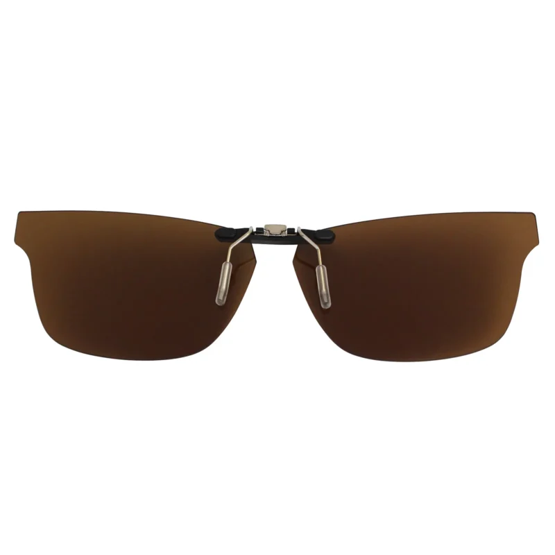 Custom Polarized Clip On Sunglasses For RayBan RB5279 (53 mm) 53-18-145 53x18 (Bronze Brown) - Image 4