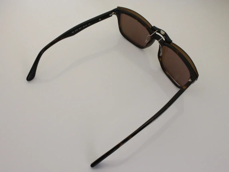 Custom Polarized Clip On Sunglasses For RayBan RB5279 (55mm) 55-18-145 55x18 (Bronze Brown) - Image 4