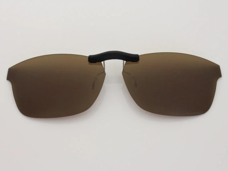 Custom Polarized Clip On Sunglasses For RayBan RB5279 (55mm) 55-18-145 55x18 (Bronze Brown)