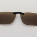 Custom Polarized Clip On Sunglasses For Ray-Ban RB8415 (53mm) 53-17-145 53x17 (Bronze Brown)