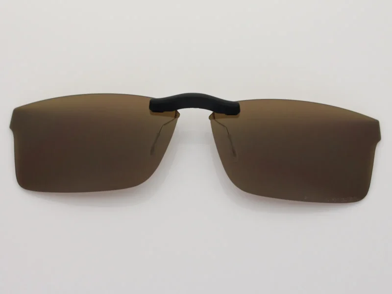 Custom Polarized Clip On Sunglasses For Ray-Ban RB8415 (53mm) 53-17-145 53x17 (Bronze Brown)