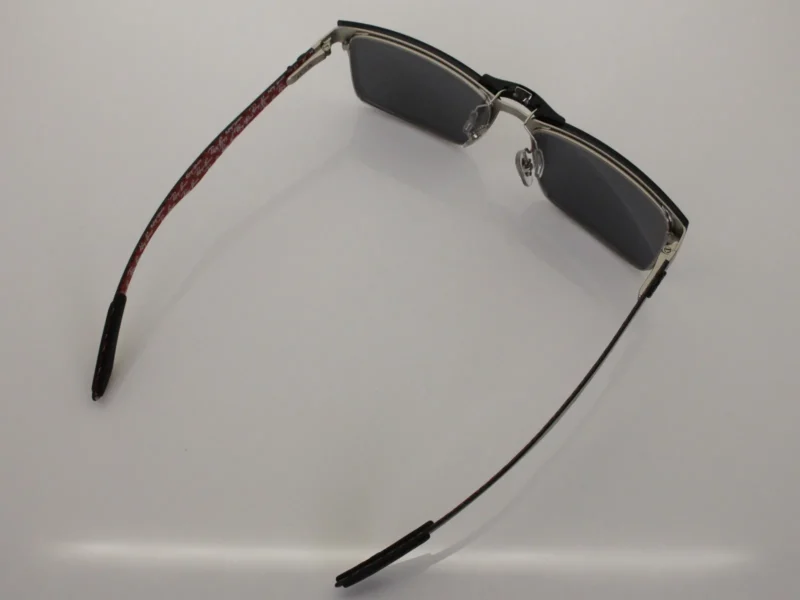 Custom Polarized Clip On Sunglasses For Ray-Ban RB8415 (53mm) 53-17-145 53x17 (Black Color) - Image 4