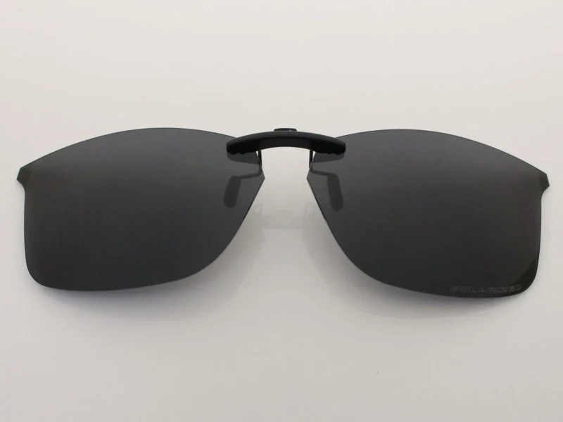 Custom Polarized  Clip On Sunglasses For RayBan RB7047 (56mm) 56-17-145 (Black Color)