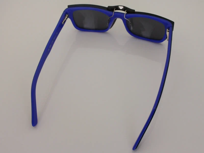 Custom Polarized Clip-On Sunglasses For Ray-Ban RB5268 48-17-135 48x17 (Black Color) - Image 3