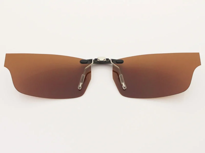 Custom Polarized  Clip On Replacement Sunglasses For Oakley CROSSLINK (Asia Fit) 53 OX8029 53-17-140 (Bronze Brown) - Image 2