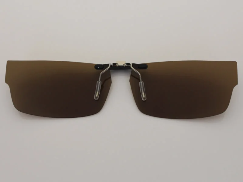 Custom Polarized Clip On Replacement Sunglasses For Oakley Tailspin (53) OX1099 53-18-140 (Bronze Brown) - Image 2