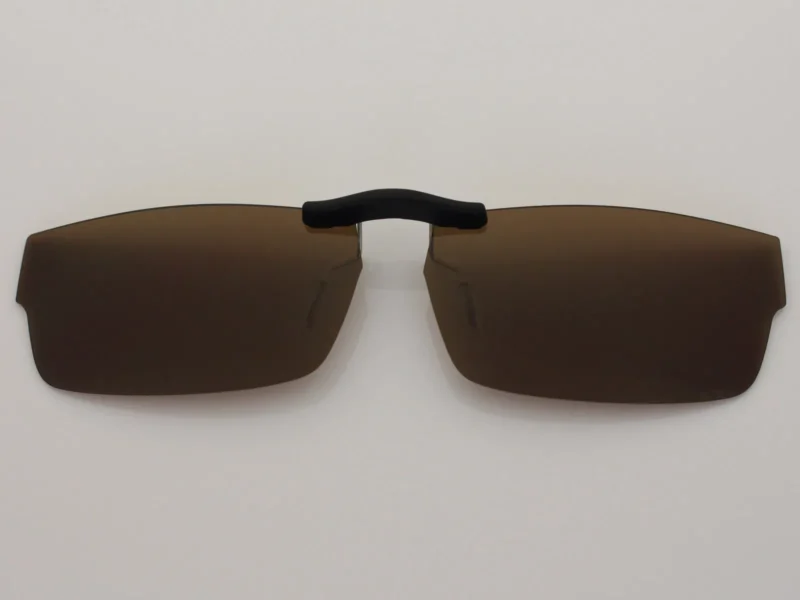 Custom Polarized Clip On Replacement Sunglasses For Oakley Tailspin (53) OX1099 53-18-140 (Bronze Brown)