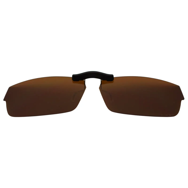 Custom Polarized  Clip On Replacement Sunglasses For Oakley Tailspin (55) OX1099 55-18-140 (Bronze Brown) - Image 2