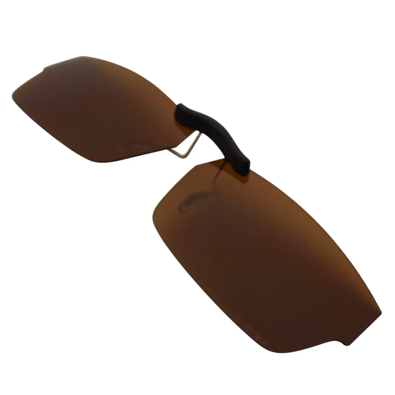 Custom Polarized  Clip On Replacement Sunglasses For Oakley Tailspin (55) OX1099 55-18-140 (Bronze Brown) - Image 3