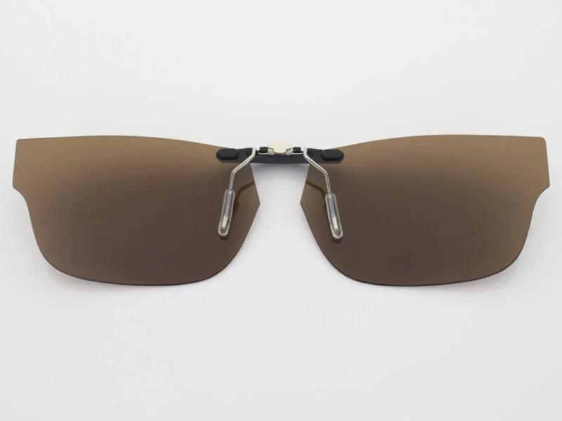 Custom Polarized  Clip On Replacement Sunglasses For Oakley Marshall (51) OX8034 51-17-143 (Bronze Brown) - Image 2