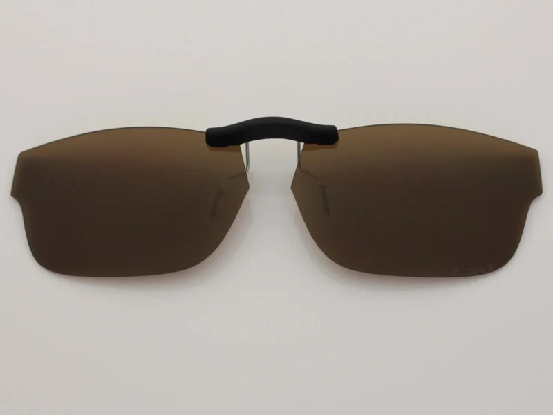 Custom Polarized  Clip On Replacement Sunglasses For Oakley Marshall (51) OX8034 51-17-143 (Bronze Brown)