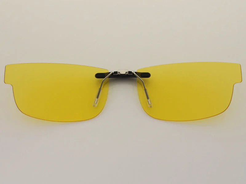 Custom Polarized Clip on Replacement Sunglasses For Oakley CARBON PLATE (53) OX5079 53x18 (Yellow) -Night Vision - Image 2