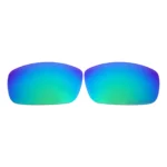 Polarized Replacement Sunglasses Lenses for Spy Optics Logan (Green Mirror)