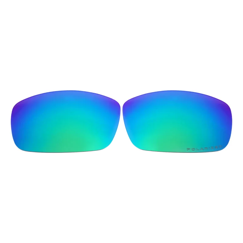 Polarized Replacement Sunglasses Lenses for Spy Optics Logan (Green Mirror)