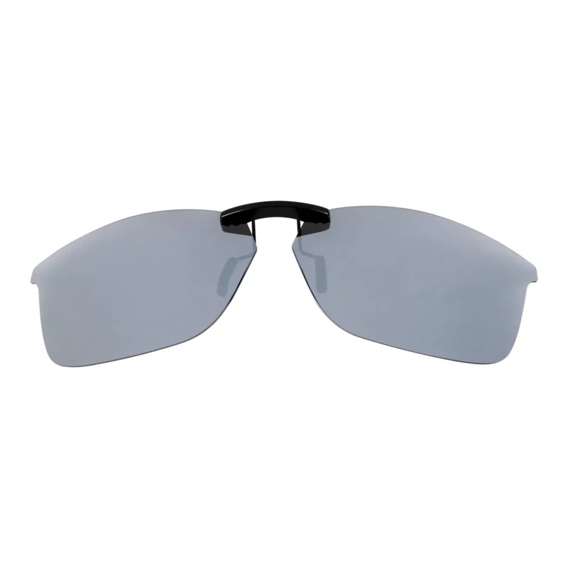 Custom Polarized Clip On Sunglasses For RayBan RB7047 (56mm) 56-17-145 (Silver)