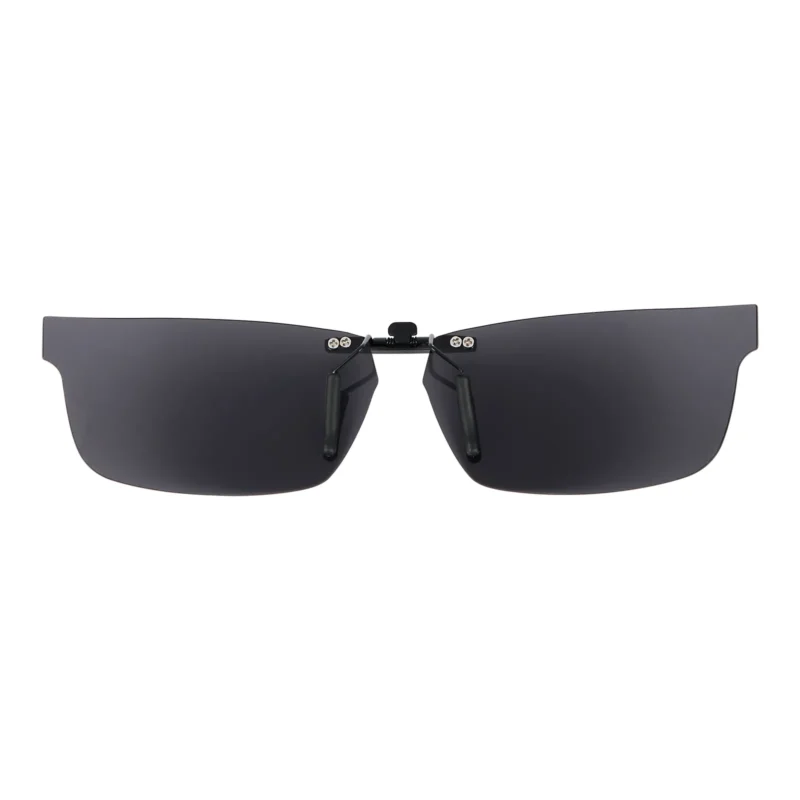 Custom Polarized Clip On Sunglasses for Ray-Ban RB5277 52mm 54-17-140 (Black) - Image 3